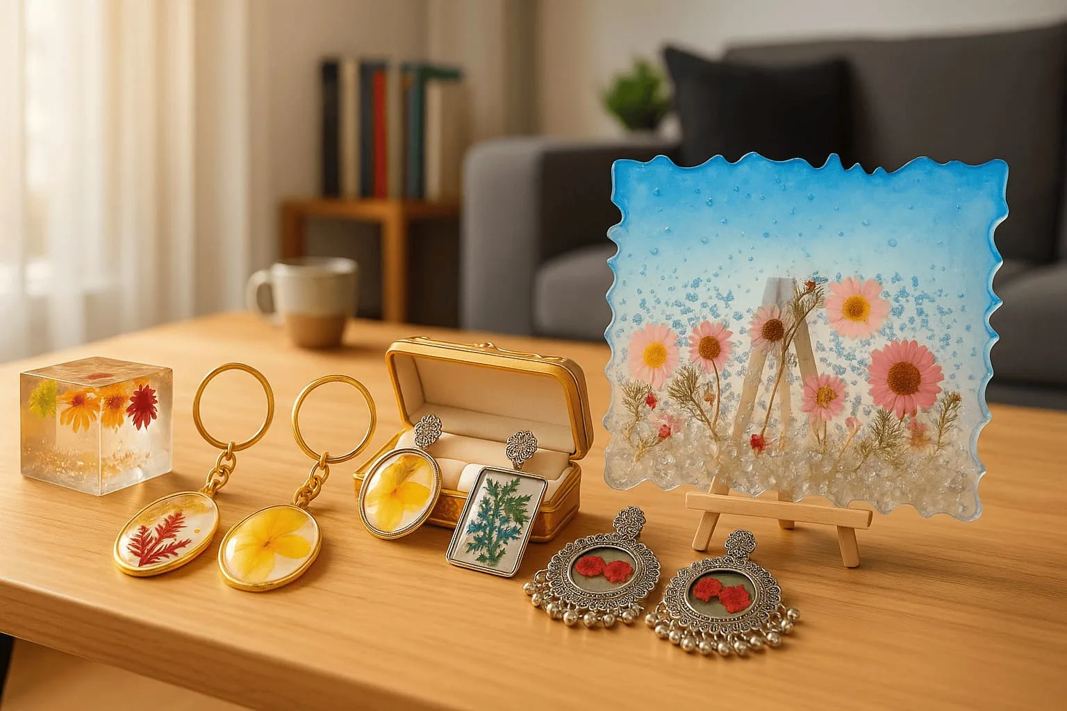 Handcrafted Resin Art